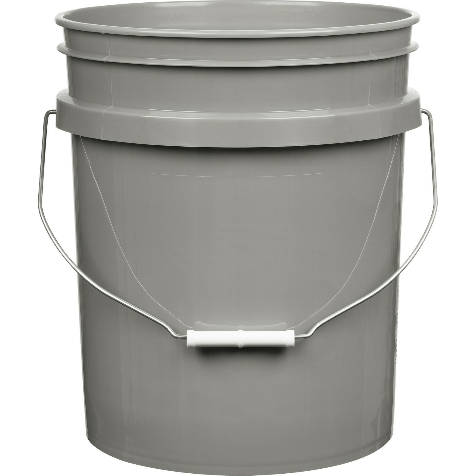 5 Gallon Food Grade BPA Free Buckets with Green Screw on gasket Lids (Pack of 3)
