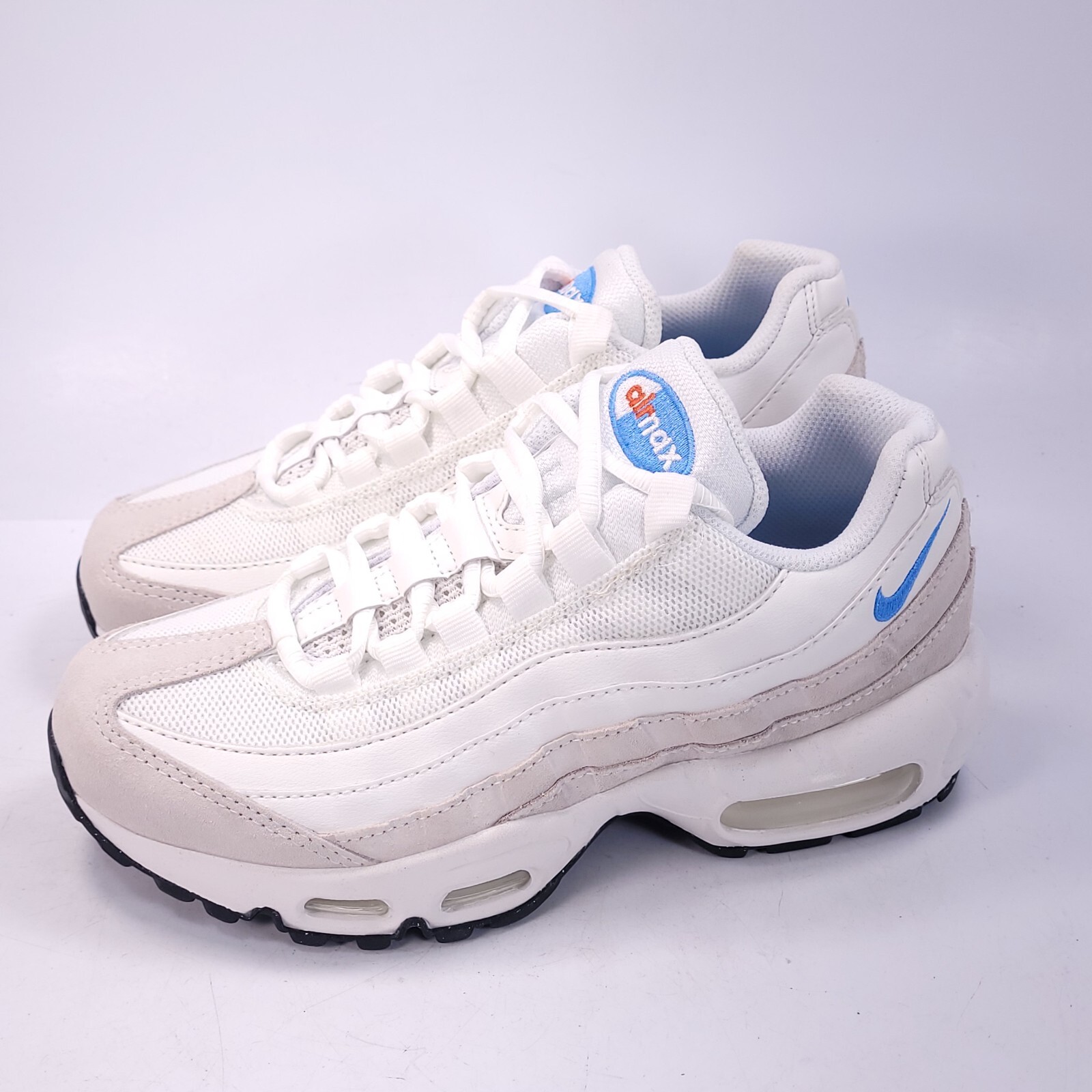 Nike Air Max シューズ US 9.5 ホワイト/ブルー Size 9.5 Nike Air Max 1 White Royal Blue Red White Men USA