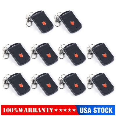 10x For 3089 Multi-Code Multicode 308911 Linear MCS308911 300MHz Remote Black