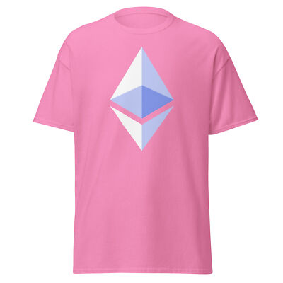 ETH Ethereum Cryptocurrency Symbol Men s Short Sleeve T-Shirt