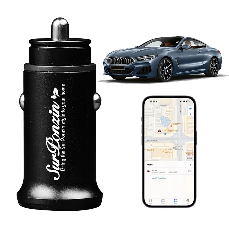Car Anti-Loss Device with Charging Port - Real-Time Location Tracking,