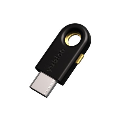 YubiKey 5C - Two Factor Authentication USB Security Key, Fits USB-C Ports - P...