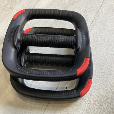 Les Mills  2 X  1kg 2.2lb Genuine Weight Plates-