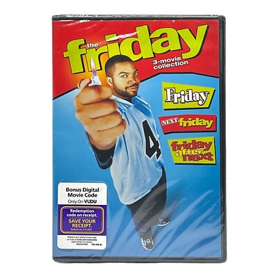 The Friday 3-Movie Collection DVD - Friday/Next Friday/Friday After Next - NEW!!