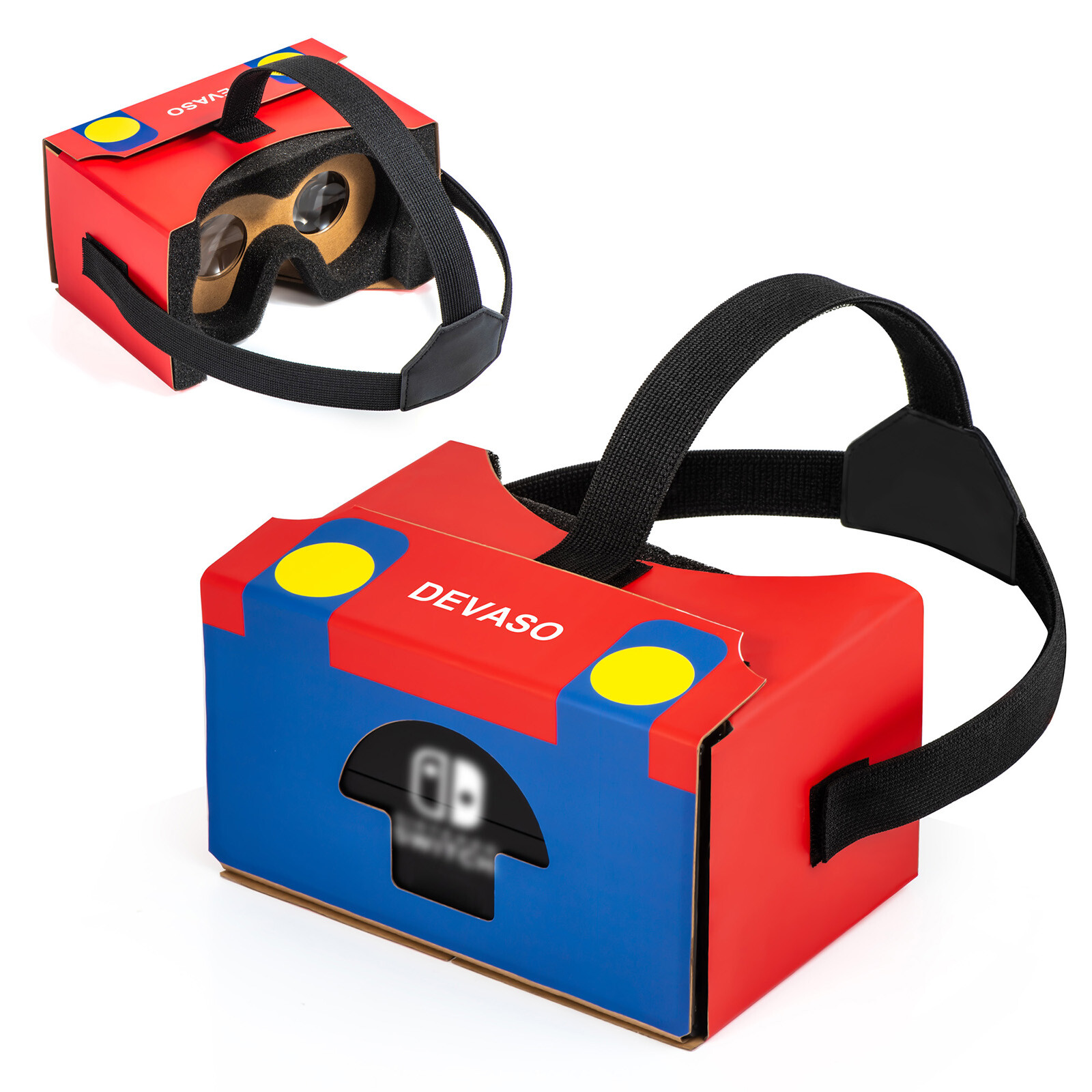 Split Screen Video VR Headset Cardboard Version for Switch