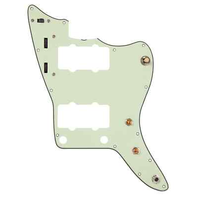 920D Custom Pre-Wired Jazzmaster Vintage Pickguard - Mint Green