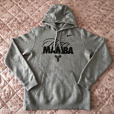 Nike Kobe Bryant That s Mamba Grey Hoodie Mens Sz M NEW* HQ1758-063
