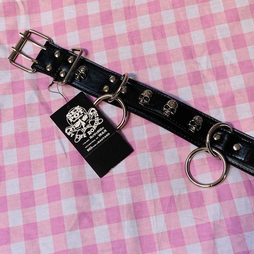 Sexpot Revenge - O-Ring Skull Belt - Goth Punk Emo Rokku Sexpot Revenge - O-Ring Skull Belt - Goth Punk Emo Rokku