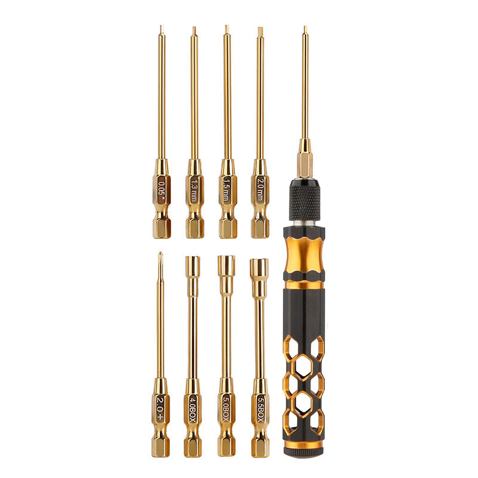 Allen Key Hexagon Screwdrivers Hex Nut Drivers Tool for SCX24 TRX4M FCX24 RC Car