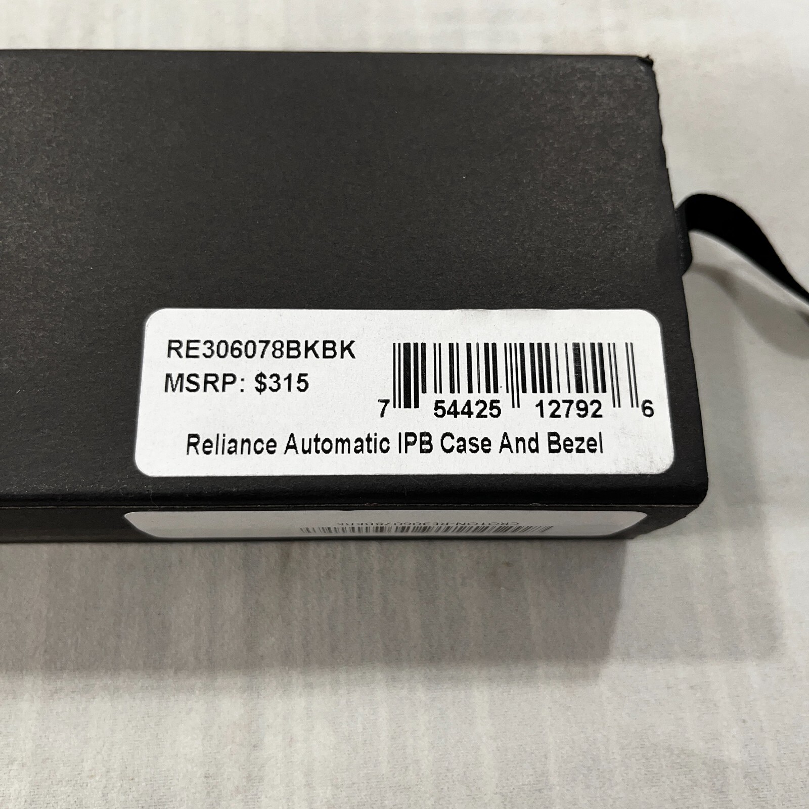 Pre-owned Croton Men's Watch Reliance Automatic Timepiece White And Gold