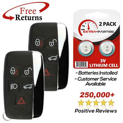 2 For 2013 2014 2015 2016 2017 2018 Range Rover Keyless Smart Remote Key Fob