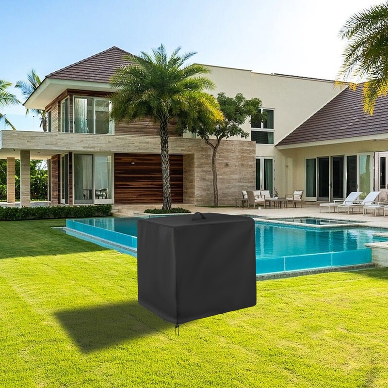Pool Pump Cover Uv-Resistant Sand Pool Filters Cover Waterproof Sand ...