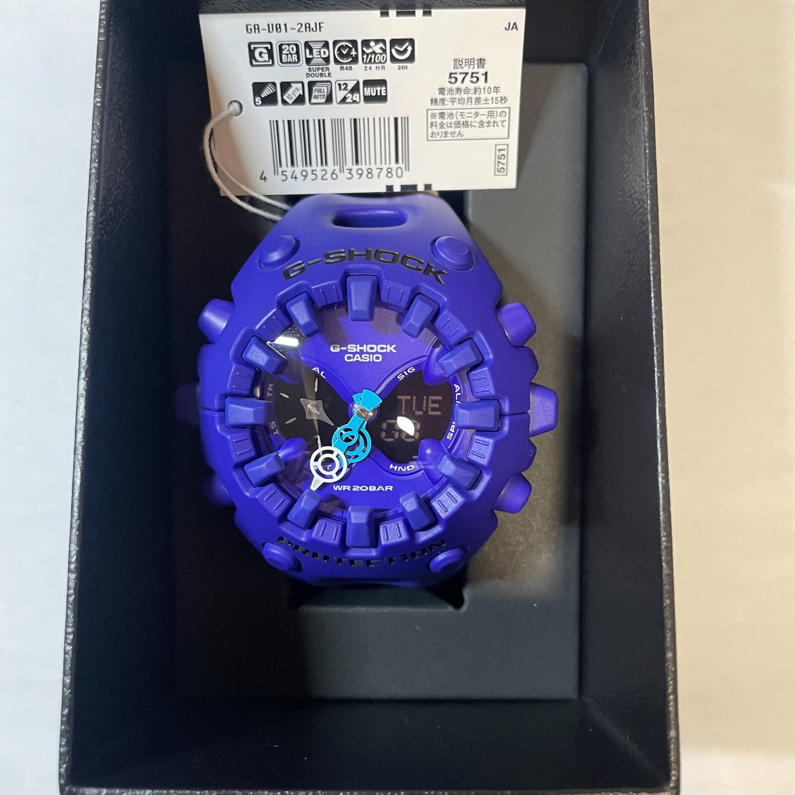 【極美品】G-SHOCK　パープル　GA-V01-2A GA-V01-2A.png