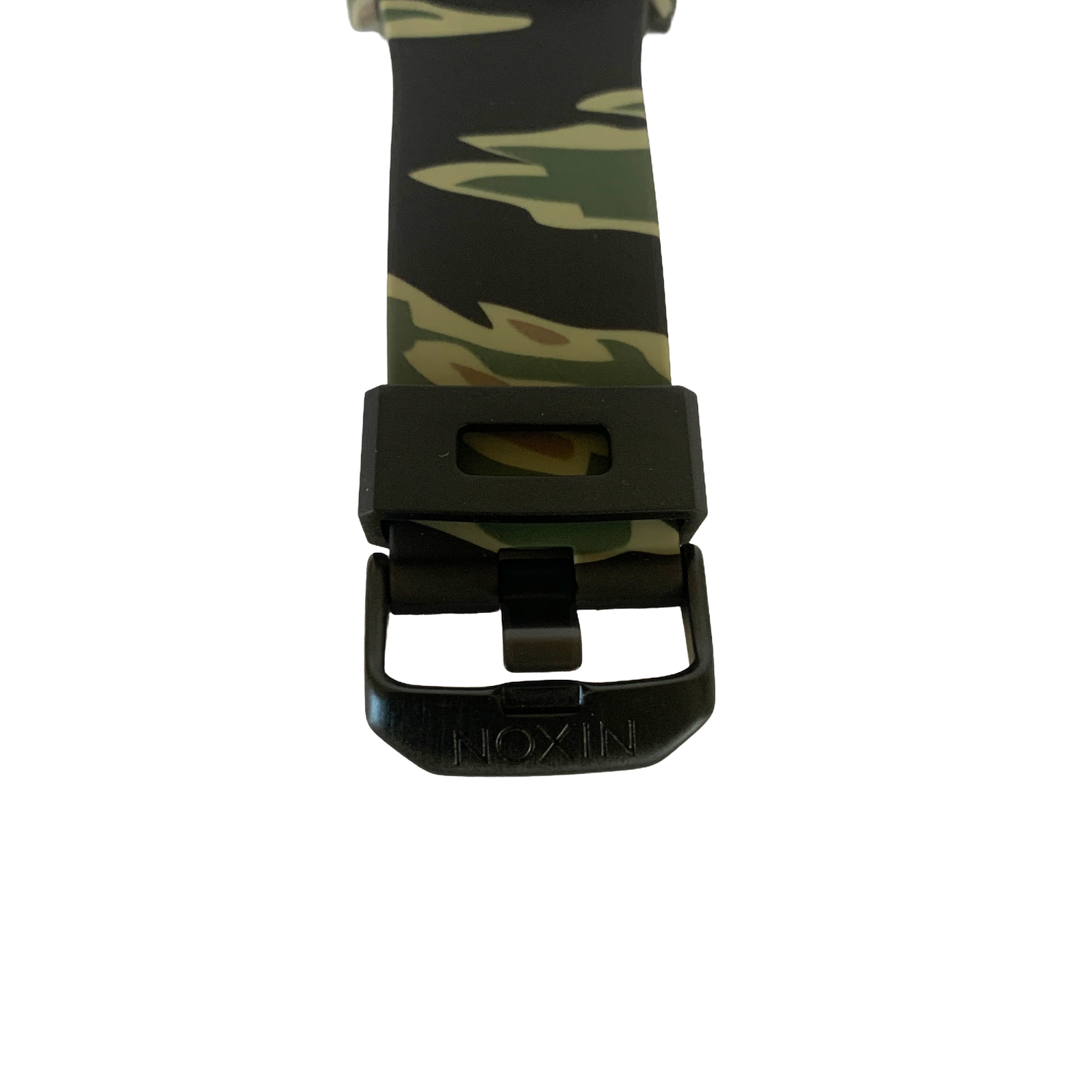 Pre-owned Nixon Regulus Men's Digital Watch Qz Military Camouflage Resin Silicone Band