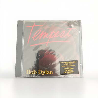 Tempest by Dylan, Bob (CD, 2012) NEW SEALED