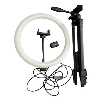 TONOR 12'' Large Ring Light with Stand and Phone Holder With Tripod Stand