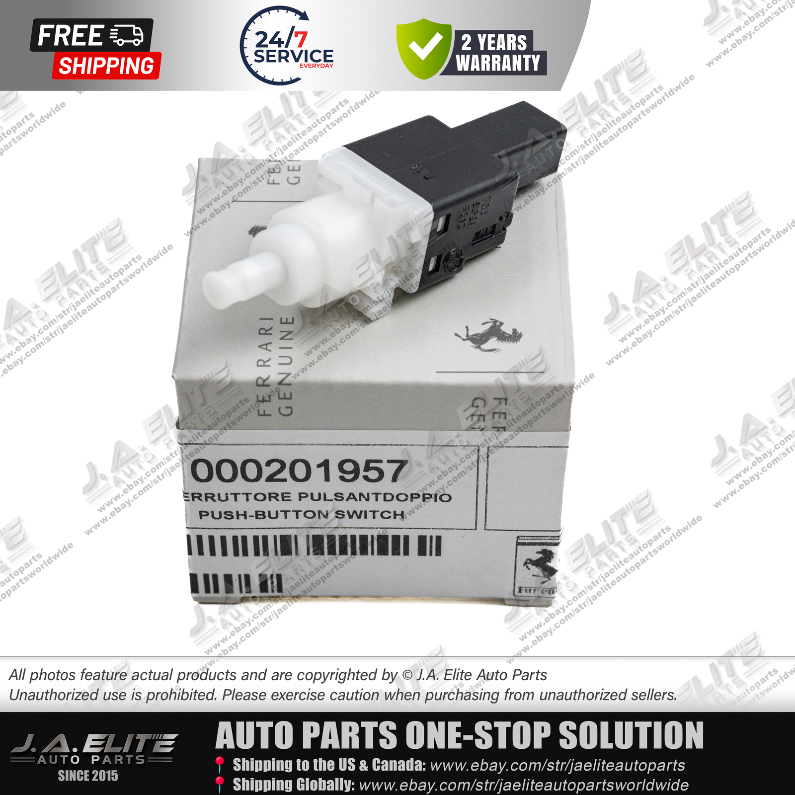 Ferrari488SPDです Genuine Brake Light Switch fits Ferrari 488 430 458