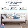 3 Inch Gel Memory Foam Mattress Topper Twin Size, Cooling Bed Topper for Pressure Relief with Removable Breathable Soft Cover, CertiPUR-US Certified