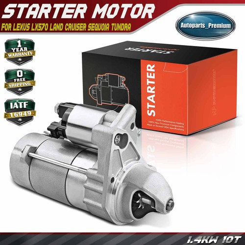 Starter Motor for Lexus LX570  Land Cruiser Sequoia Tundra V8 5.7L 2.0KW 12V CW