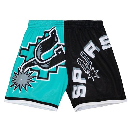 

MITCHELL - NESS МОДНЫЕ ШОРТЫ NBA BIG FACE 5.0 SAN ANTONIO SPURS, Черный