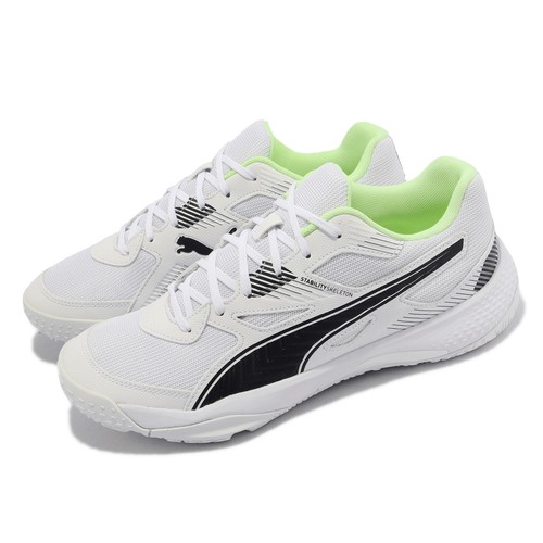

Мужские волейбольные кроссовки Puma Solarflash II 2 White Black 106882-02, Белый, Solarflash Ii