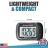 3D Pedometer for Walking, Simple and Accurate Step Counter with Extra Large Display and Long Battery Life, for Women Men Kids Seniors