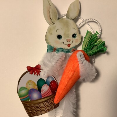 EASTER Chenille feather tree ornaments, gift tags, boy item # Easter D