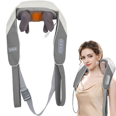 Massagers for Neck and Shoulder with Heat Goletsure Pain Relief Deep 5D NEW