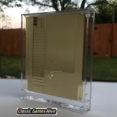 Best Nintendo NES Video Game Cartridge Display Case (PC highest quality plastic)