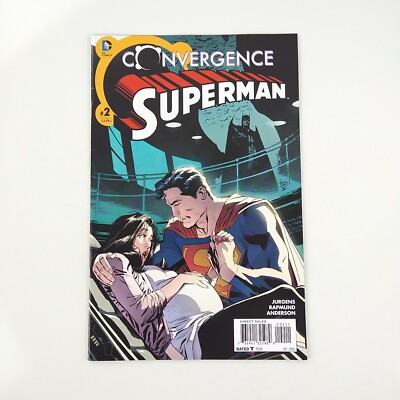 Convergence Superman #2 1st Jonathan Kent Appearance Superboy VF 2015 DC Comics