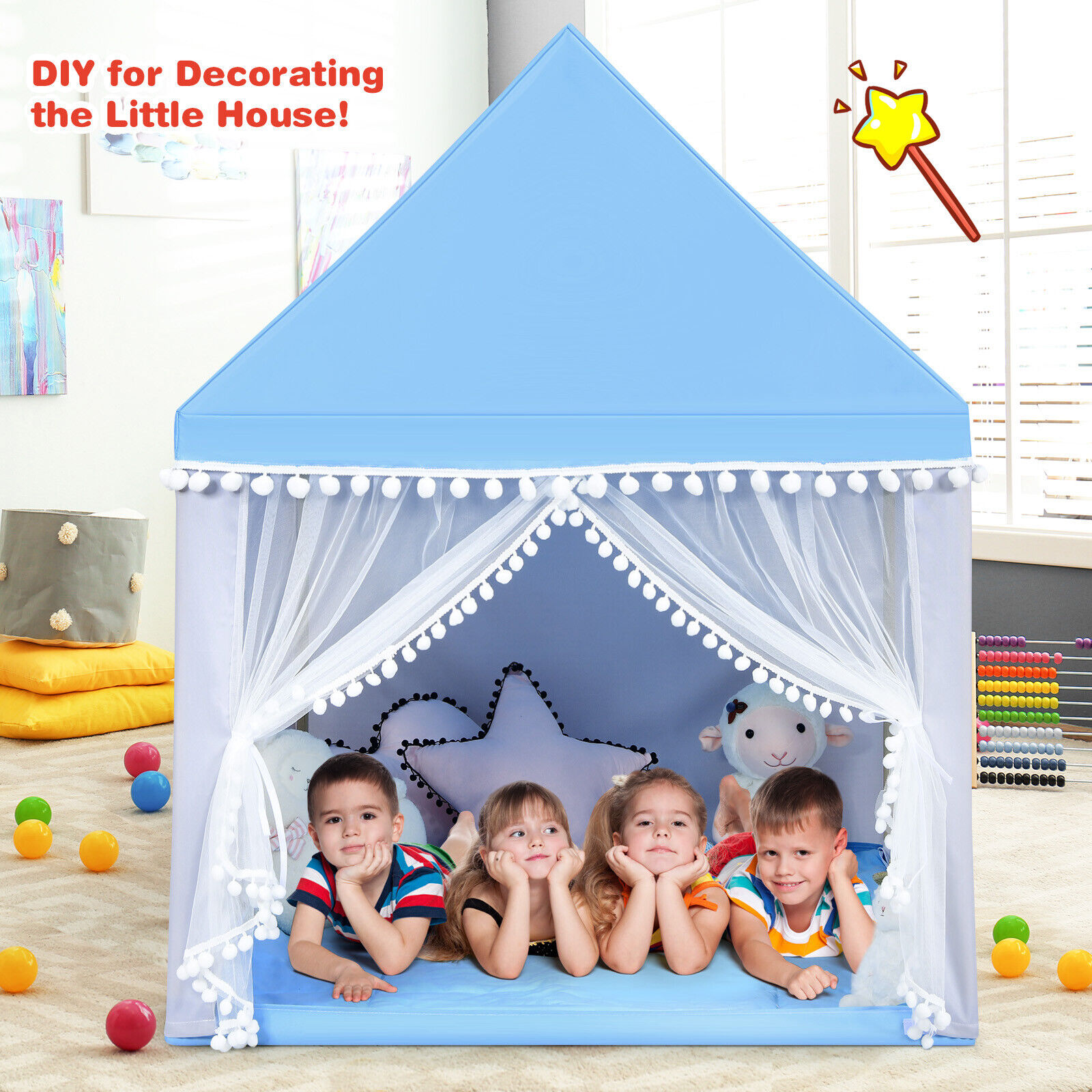 Sensory Calming Castle Tent