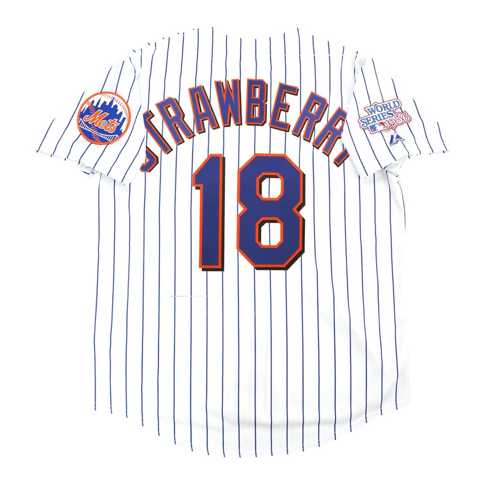 Darryl Strawberry New York Mets 1986 World Series Men's Home Darryl Strawberry New York Mets 1986 World Series Men's Home