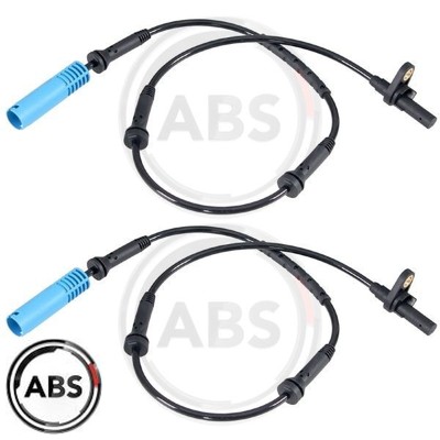 2x ABS SENSOR A.B.S. 31205 2 SENSOR RADDREHZAHL DREHZAHLSENSOR VORDERACHSE BMW