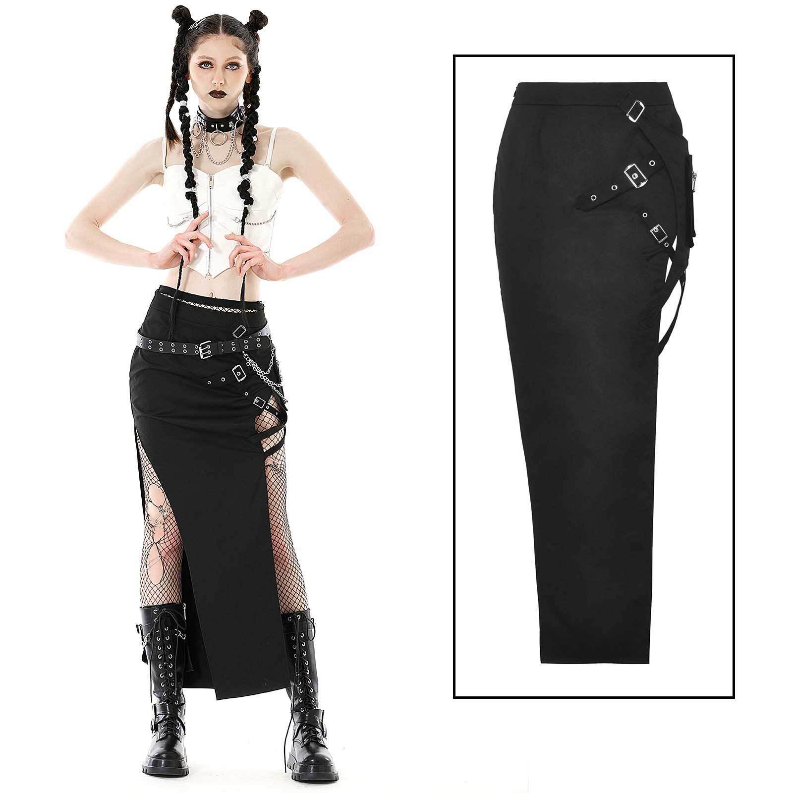 【HI FI FNK】(W) Tella Skirt Anka Maxi Skirt – FAN ALL FLAMES