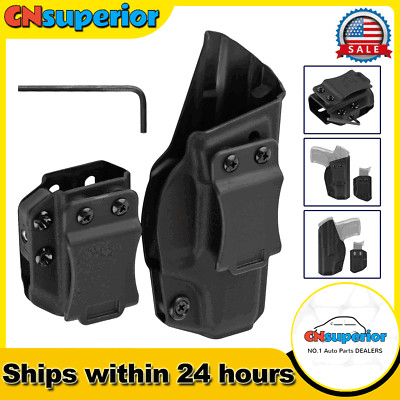 For Ruger LC9/LC9s/LC9sPro IWB Holster+9mm/.357 Sig/.40 Single Stack Mag Carrier