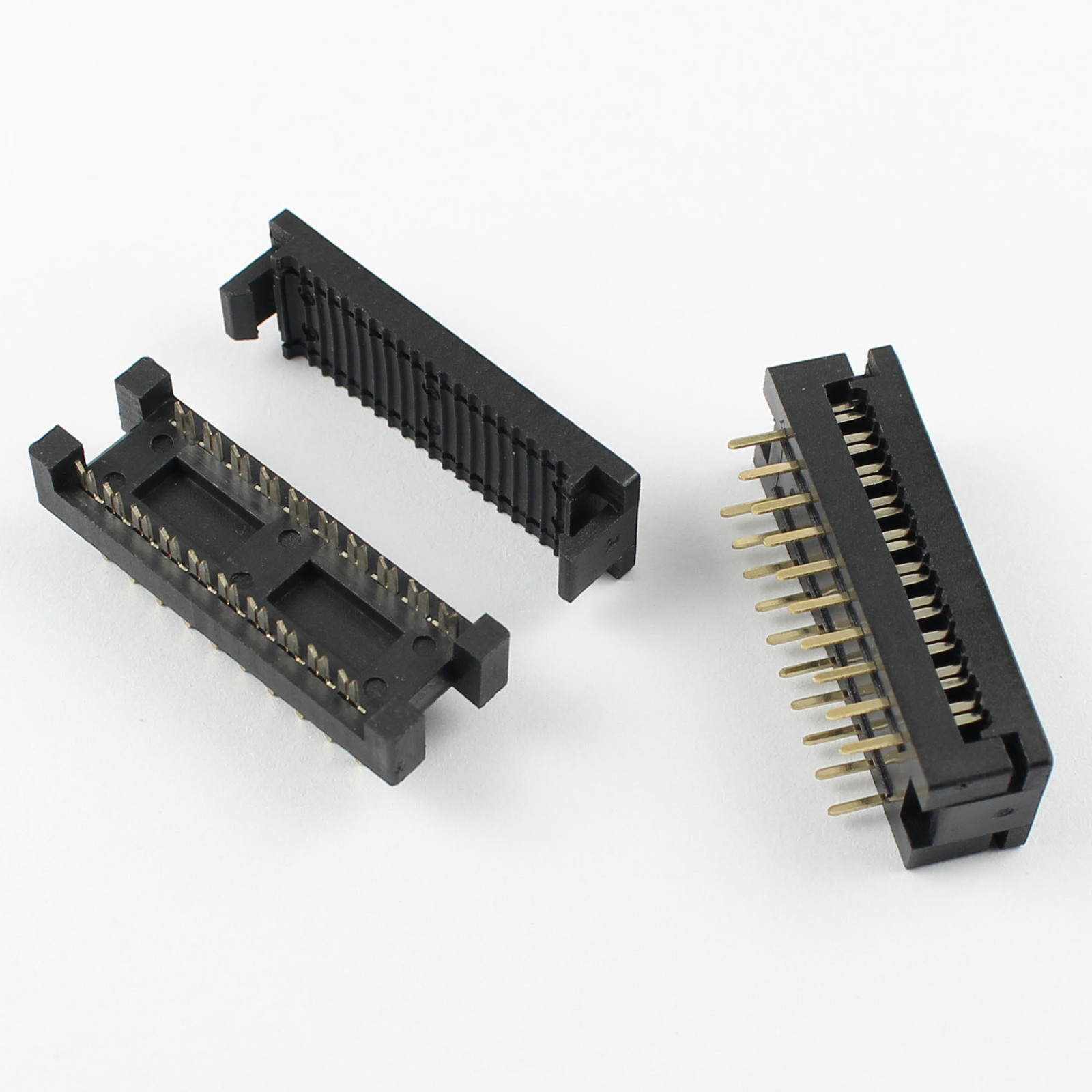 10Pcs 2.54mm 2x10 Pin 20 Pin Male IDC Ribbon Cable Transition Connector