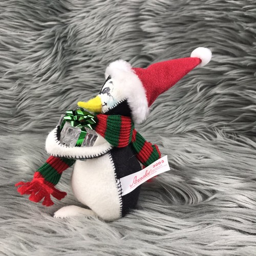 Annalee Cool Gift Floating Scarf Penguin Winter Christmas Plush Decoration 6”