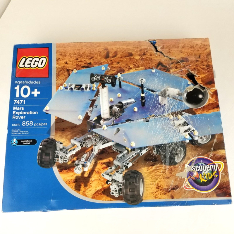 LEGO Discovery Kids Mars Exploration Rover #7471 Open/Damaged Box, Sealed
