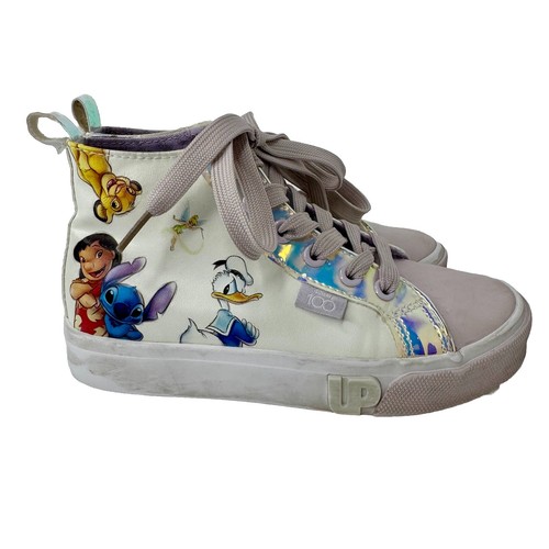 Ground Up Disney 100 High Top Sneakers Size 1 Big Kid Purple