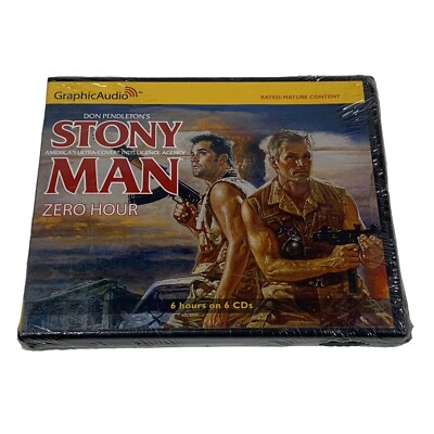 Stony Man 43: Zero Hour - 6-Disc Audio Book CD Set - Brand New Sealed