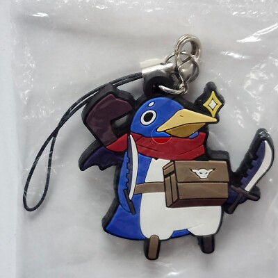 Hero Prinny Rubber Keychain Strap Charm Anime Disgaea Niitengomu! Collection New