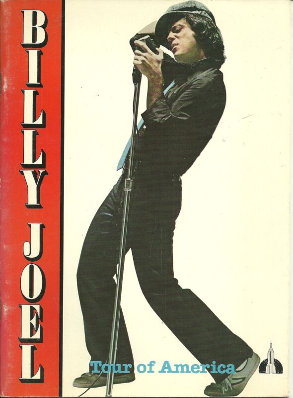 Billy Joel Concert Program 1979 Tour of America  Glass Houses
