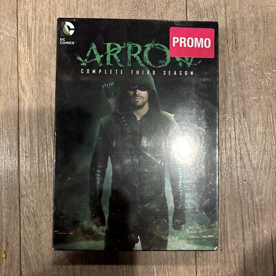 New - Arrow: the Complete Third Season (DC) (DVD, 2014) Factory Sealed