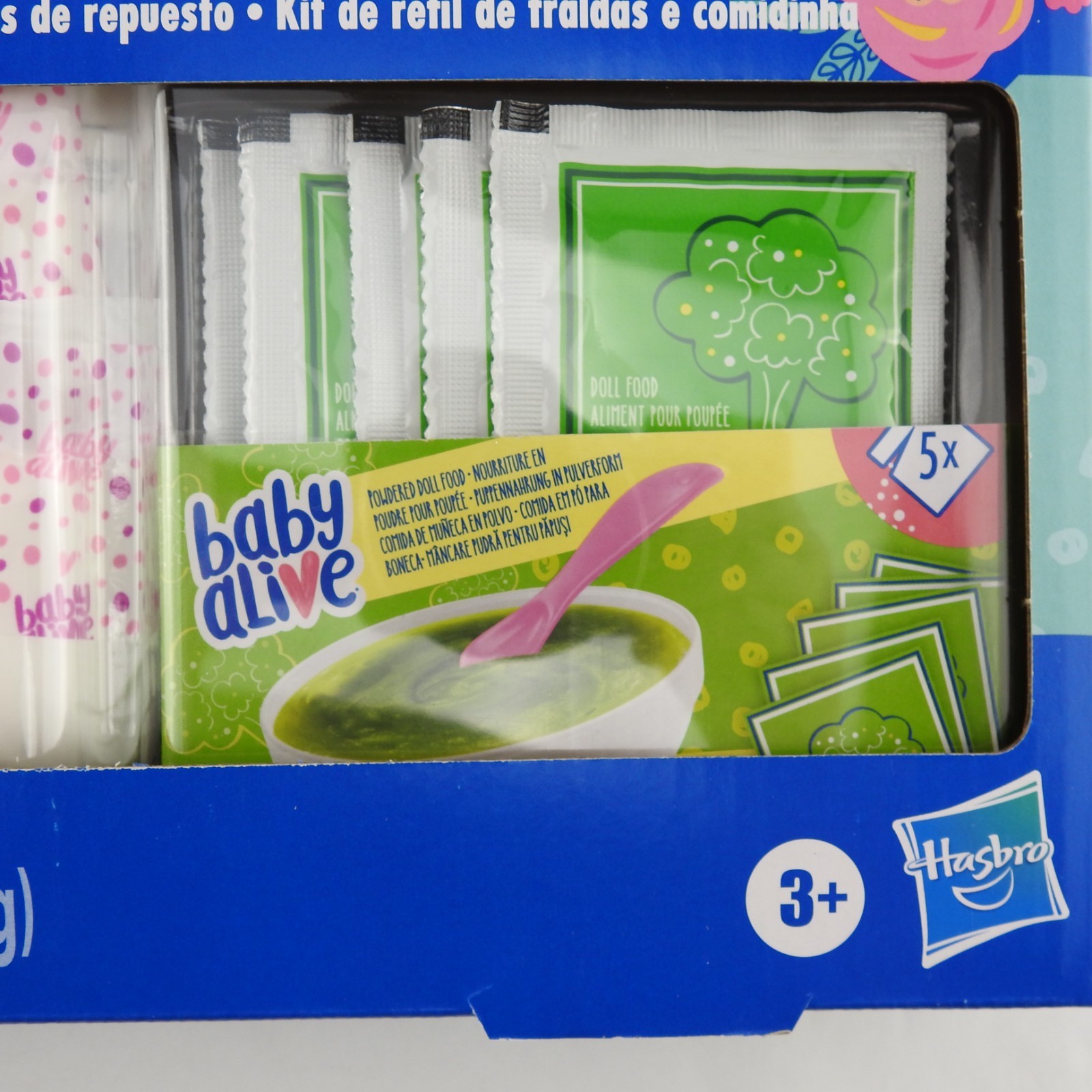 New Baby Alive Diaper 'n Snack Refill Pack Brand Hasbro Baby Doll Food 24pc