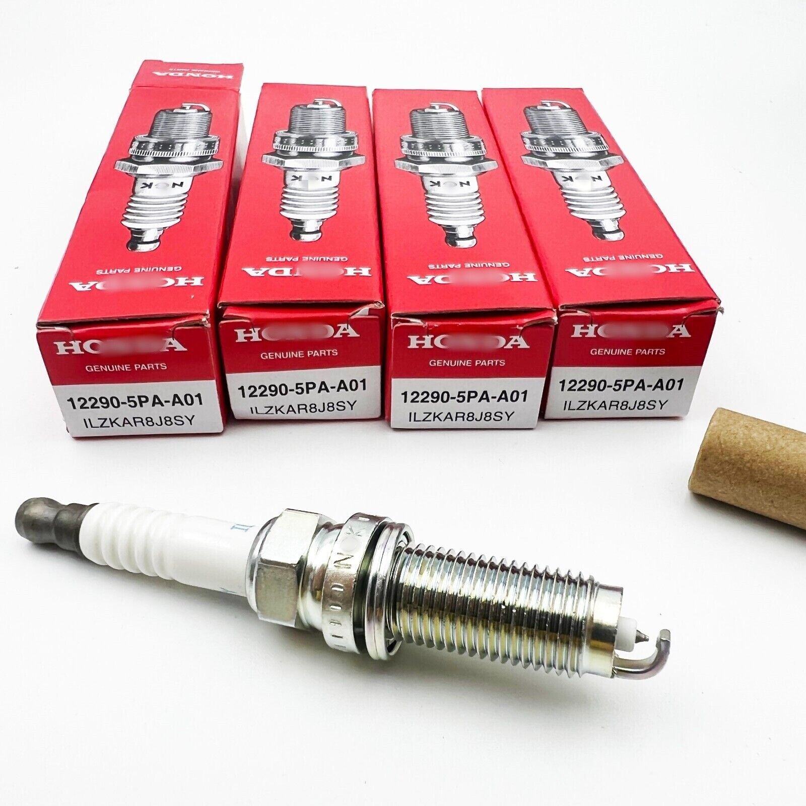 4PC Iridium Spark Plug 12290-5PA-A01 For Honda CR-V Volvo