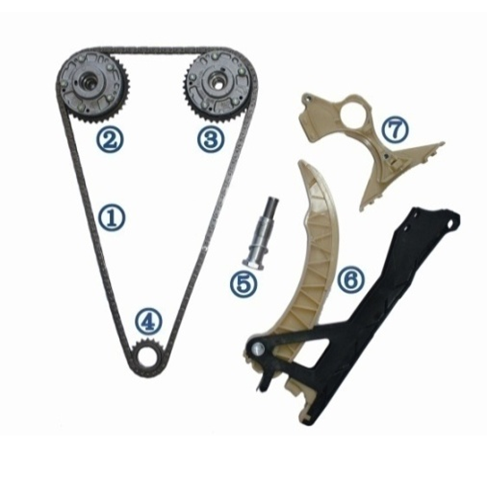 Kit de Distribution Chaine pour BMW 1 116i 3 316 i Ti Ci