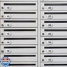 Hicarer Metal Numbered Tags Stainless Steel Number ID Key Tags with Holes Numbered Key Rings Chain (50 Pcs,1-50, Oval)