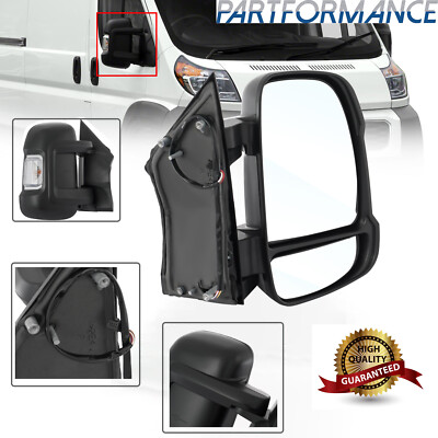 For 2014-2021 Ram ProMaster 1500 2500 3500 Mirror w/ Heated Signal RH Right Side