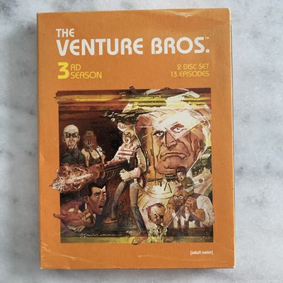 The Venture Bros: 3rd Season (DVD, 2008) Adult Swim Sgt. Hatred,  Hank & Dean