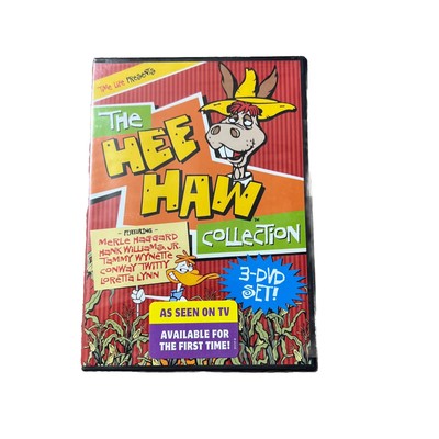 THE HEE HAW COLLECTION - Time Life 3 Disc Set MERLE HAGGARD HANK WILLIAMS + DVD
